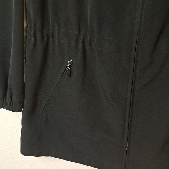 Giacca black zip up jacket size small - Picture 3 of 8